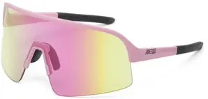 ppeeqq Model-I P R O -Joy Beune- Photochromic Fietsbril Roze met Roze Lens