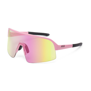 ppeeqq Model-I P R O -Joy Beune- Photochromic Fietsbril Roze met Roze Lens