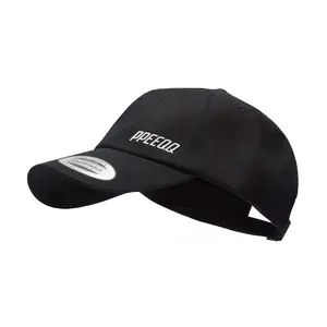 ppeeqq Organic Yupoong Cap Zwart