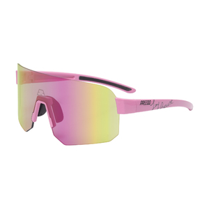 ppeeqq Model-III P R O -Joy Beune- Photochromic Fietsbril Roze met Roze Lens