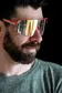 ppeeqq Model-I P R O -Thomas De Gendt- Photochromic Bril Rood Metalic Gouden 