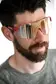 ppeeqq Model-I P R O -Thomas De Gendt- Photochromic Bril Rood Metalic Gouden 