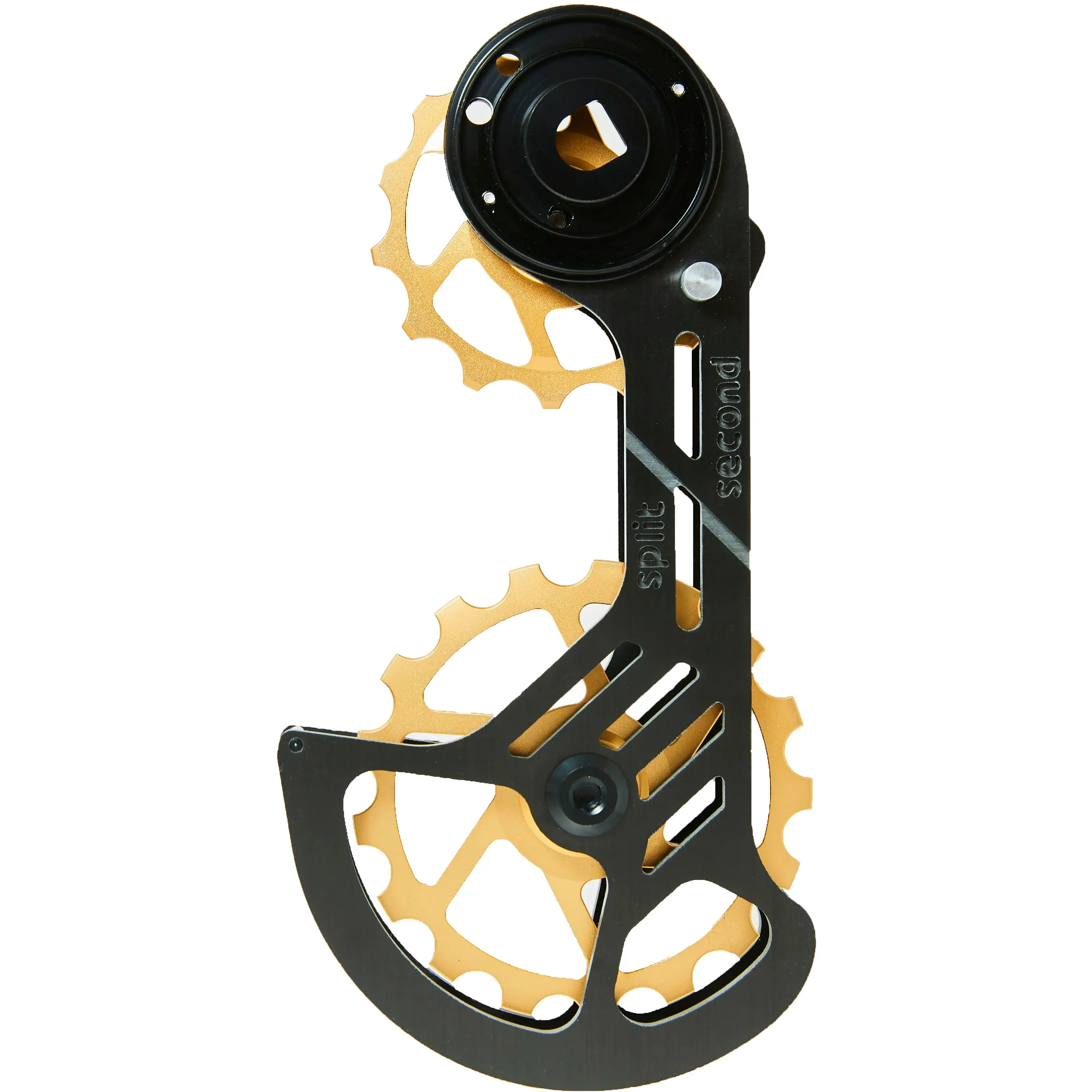 Split Second Ceramic Performance Cage System SRAM RIVAL AXS Goud