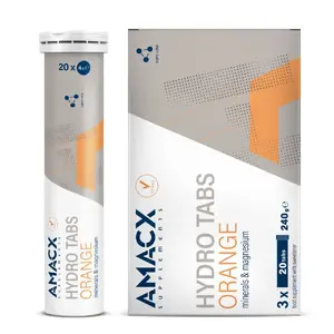 Amacx 3x Hydro Tabs 20x 4 gram Sinaasappel