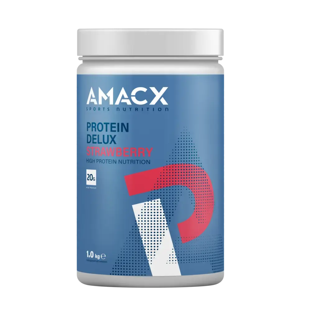 AMACX Protein Deluxe 1 kg Aardbei