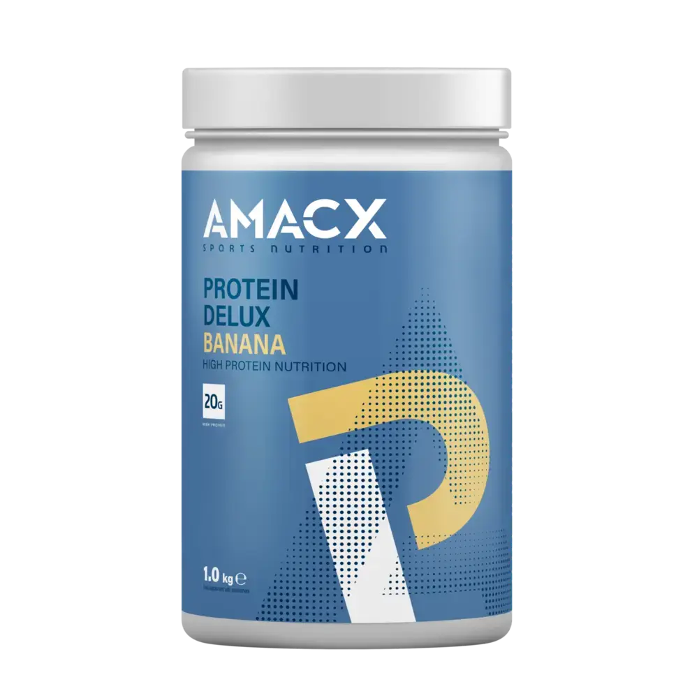 AMACX Protein Deluxe 1 kg Banaan