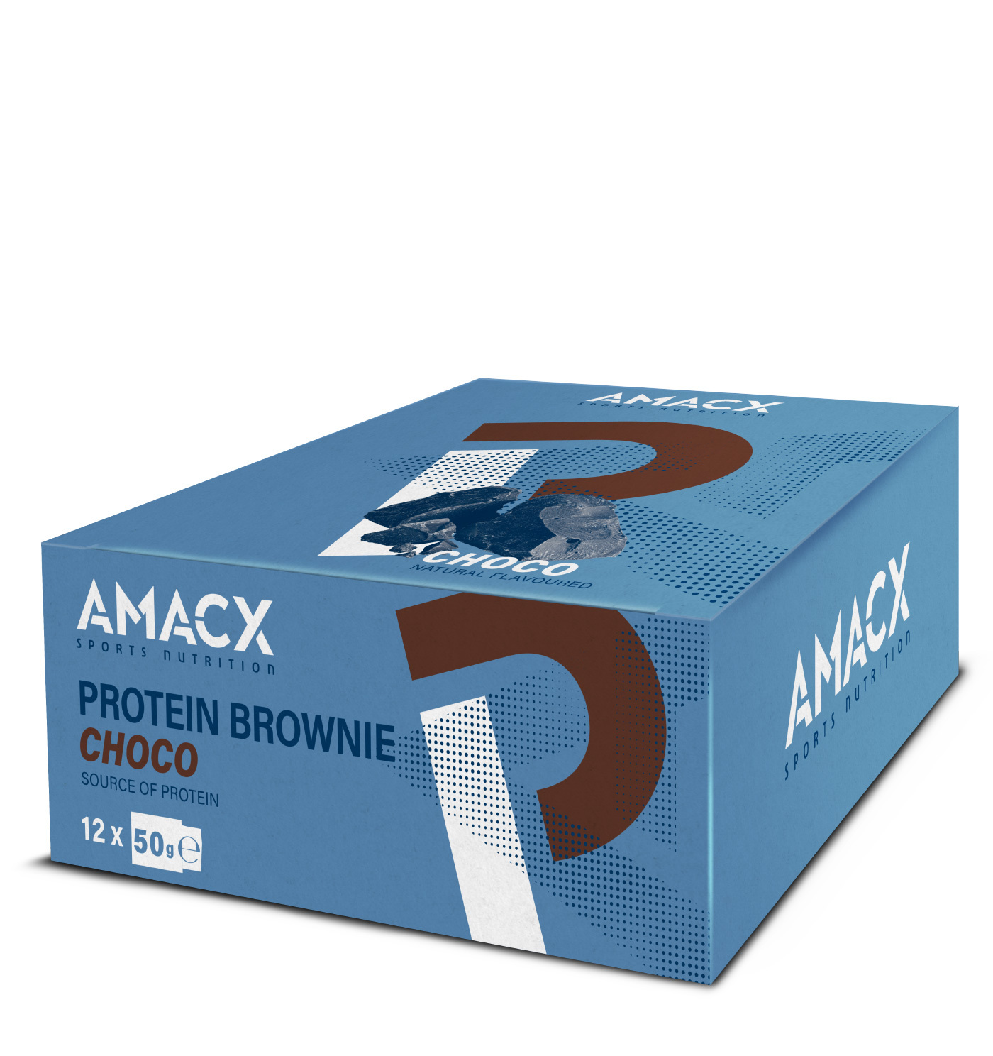 Amacx Protein Brownie 12 stuks