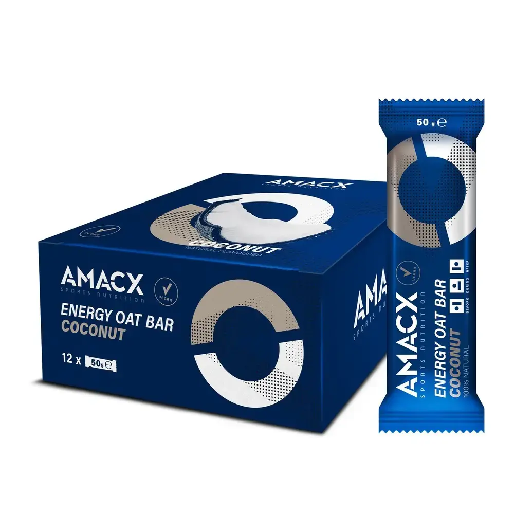 AMACX Energy Oat Sportrepen Kokosnoot 12 stuks