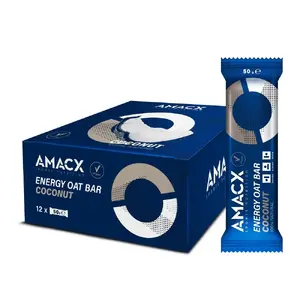Amacx Energy Oat Sportrepen Kokosnoot 12 stuks