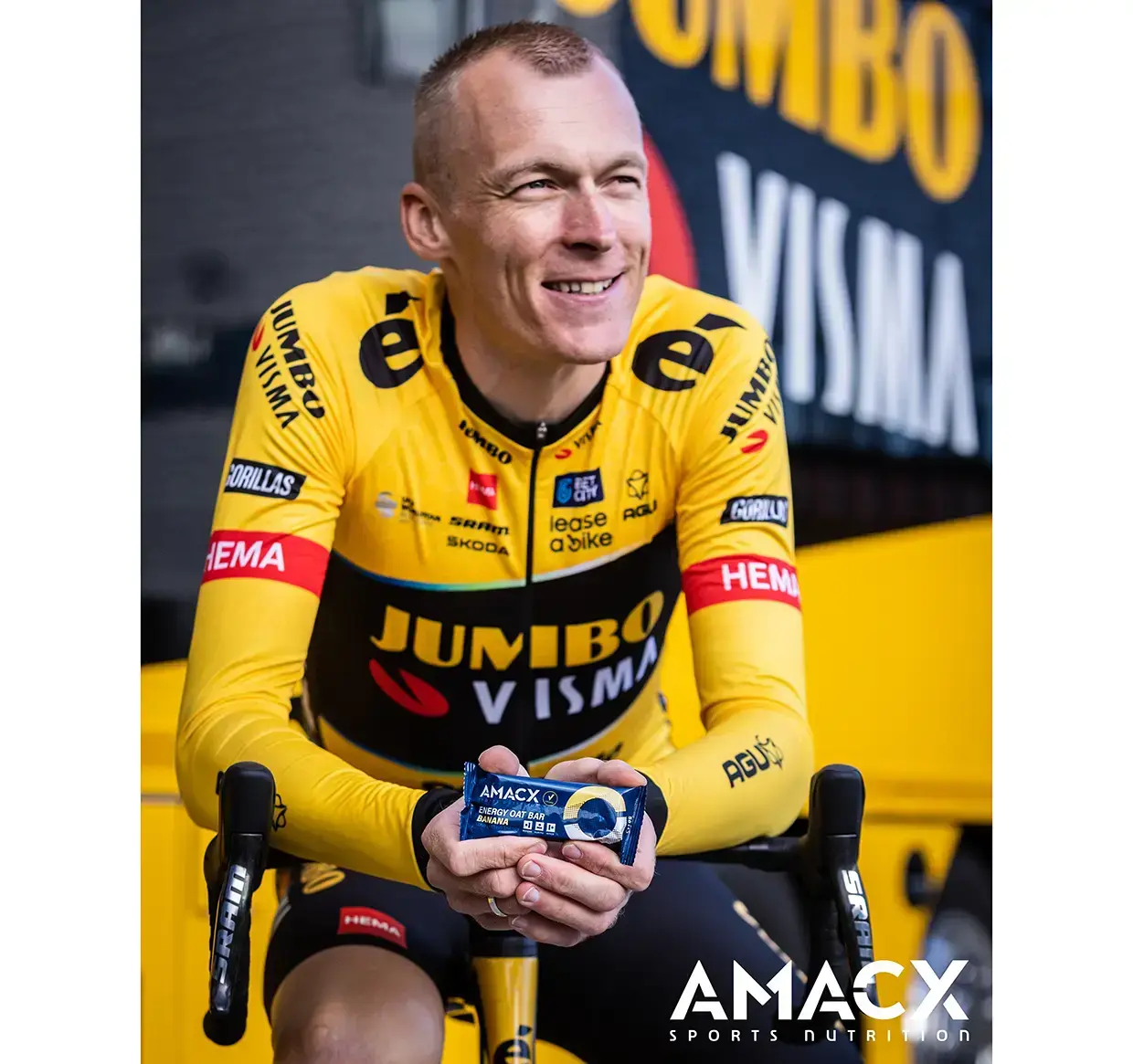 Amacx Energy Oat Sportrepen Banaan 12 stuks