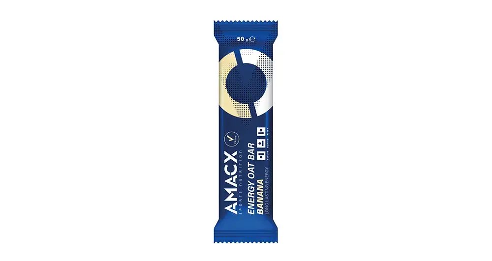 Amacx Energy Oat Sportrepen Banaan 12 stuks