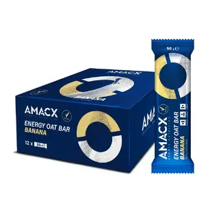 Amacx Energy Oat Sportrepen Banaan 12 stuks