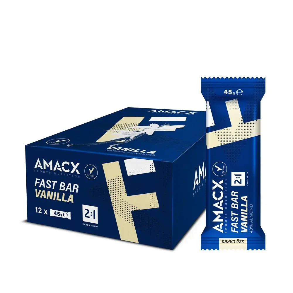 AMACX Fast Sportrepen Vanilla 12 stuks