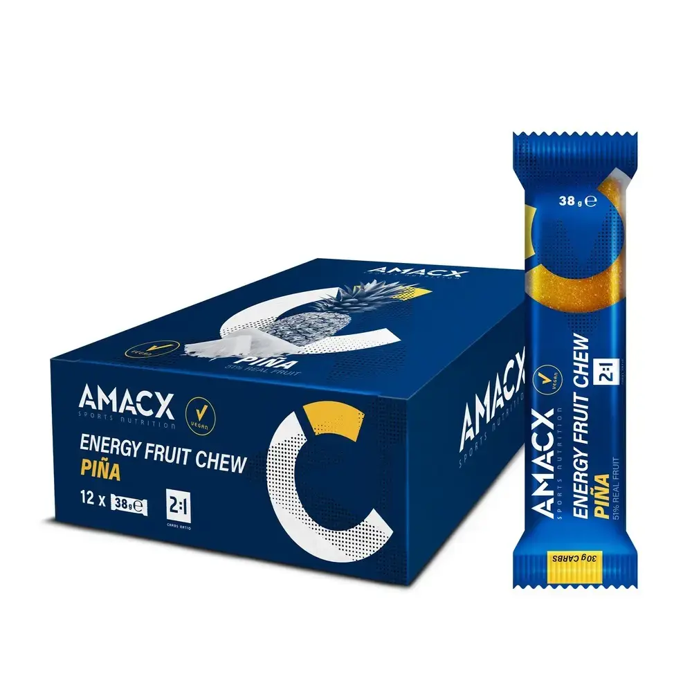 AMACX Energy Fruit Chew Ananas 12 stuks