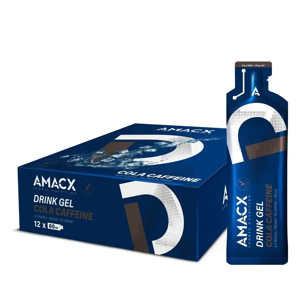 AMACX Drinkgel Cola + Caffeine 12 stuks