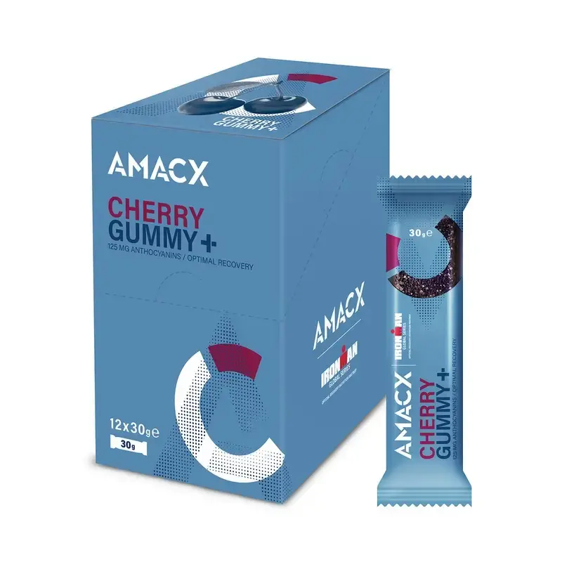 AMACX Cherry Gummy+ Herstelrepen 12 stuks