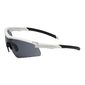 FYTS SNL Sport Zonnebril Mat Wit met Smoke Lens