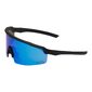 FYTS SNLR Fietsbril Mat Zwart met Blauwe Lens