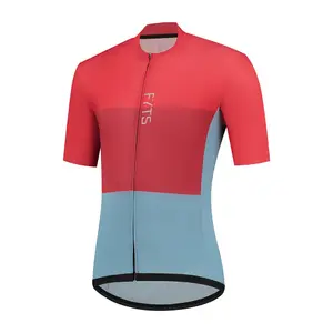 FYTS SNL Fietsshirt Korte Mouwen Rood Heren