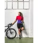 FYTS SNL Fietsshirt Korte Mouwen Roze/Paars Dames