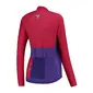 FYTS SNL Thermo Fietsshirt Lange Mouwen Roze/Paars Dames