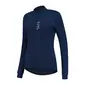 FYTS SNLST Thermo Fietsshirt Lange Mouwen Blauw Dames