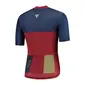 FYTS SNLR Fietsshirt Korte Mouwen Rood/Donkerblauw Heren