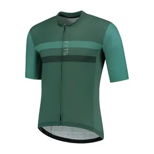 FYTS SNLR Fietsshirt Korte Mouwen Groen/Lichtgroen Heren