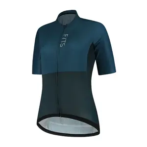 FYTS SNL Fietsshirt Korte Mouwen Donkerblauw Dames