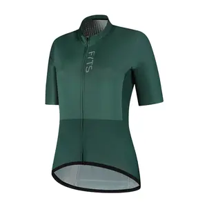 FYTS SNL Fietsshirt Korte Mouwen Donkergroen Dames