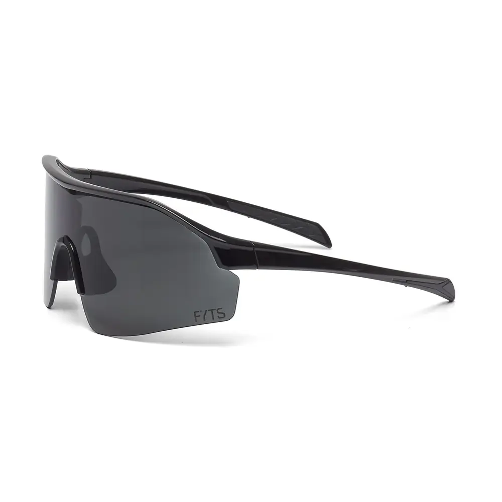 FYTS SNLR PH Photochromic Fietsbril Glanzend Zwart met Smoke Lens