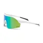 FYTS SNLR PH Photochromic Fietsbril Mat Wit met Groene Lens