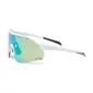 FYTS SNLR PH Photochromic Fietsbril Mat Wit met Groene Lens