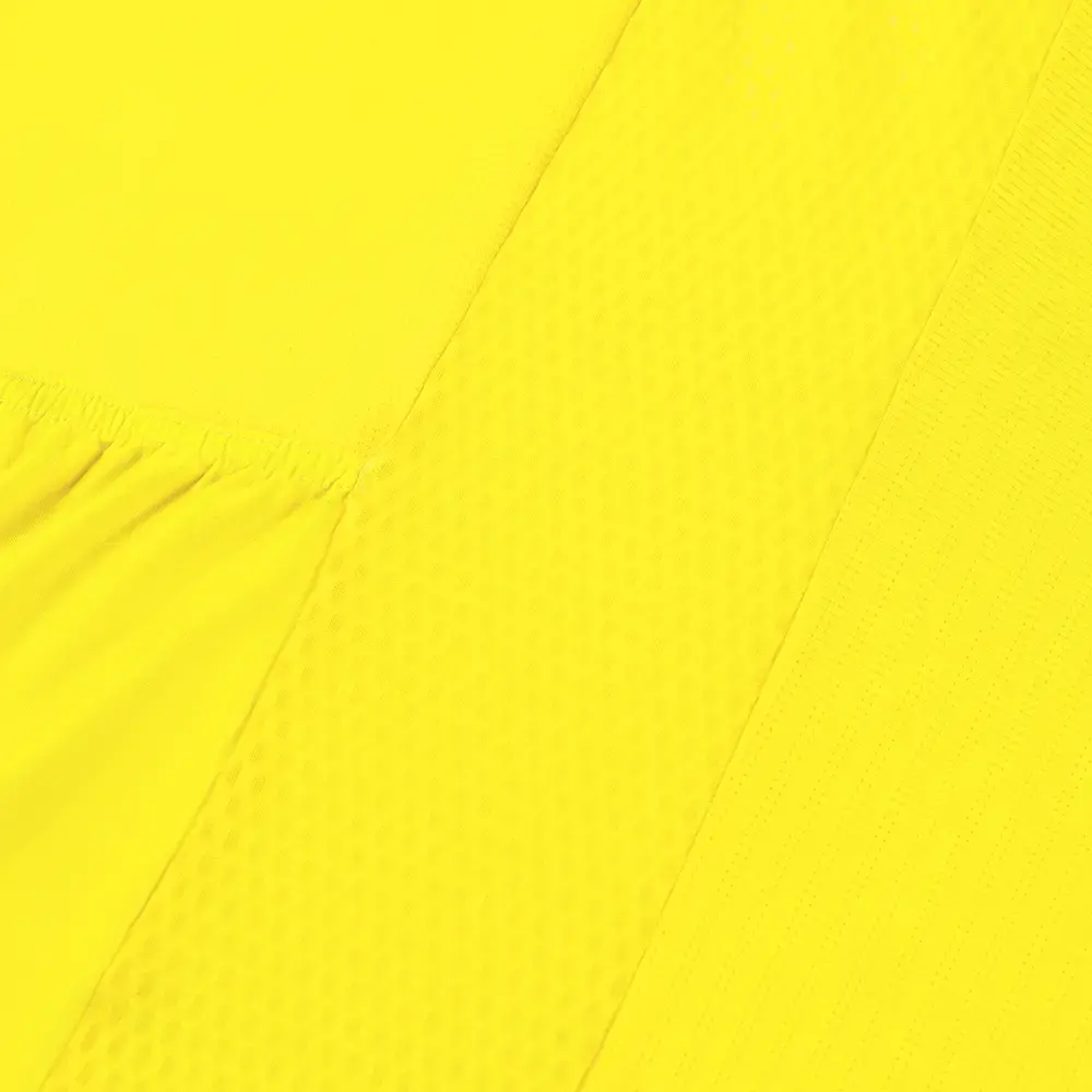 FYTS SNL Summer Light Fietsshirt Korte Mouwen Geel/Wit Heren
