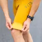 FYTS SNLST V2 Fietsbroek Kort Met Zeem Okergeel Heren