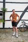 FYTS SNL Fietsshirt Korte Mouwen Espresso Heren