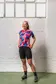 FYTS SNL Fietsshirt Korte Mouwen Mozaiek Dames