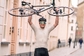FYTS SNLR Fietsshirt Korte Mouwen Beige Heren
