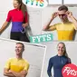 FYTS XTRA COOL Ondershirt Mouwloos Wit Heren