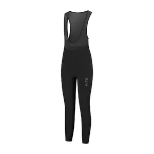 FYTS SNLR Thermo Fietsbroek Lang Zwart Dames