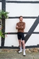 FYTS SNL Thermo Fietsshirt Lange Mouwen Bruin Heren — afbeelding 2