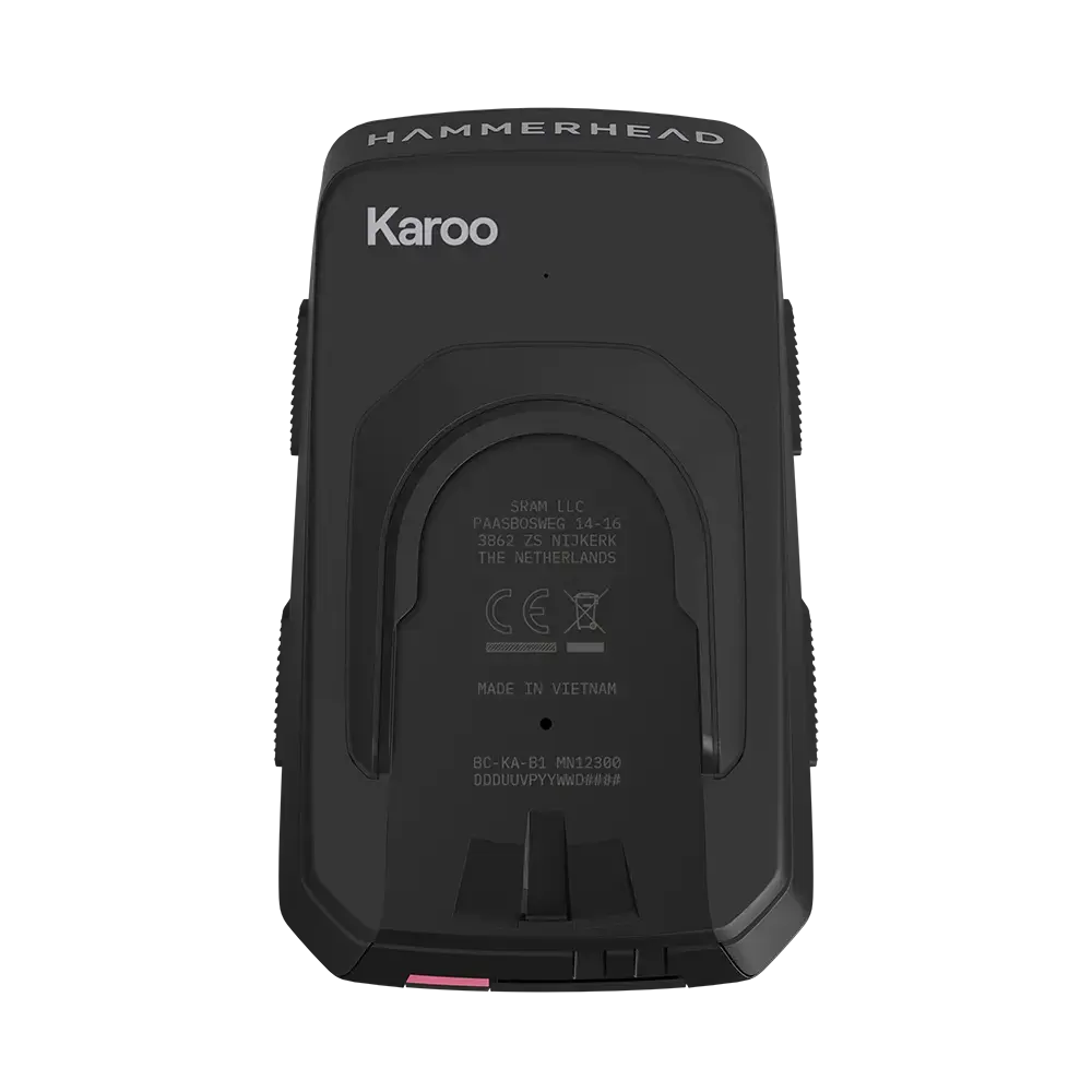 Hammerhead Karoo GPS Fietscomputer Zwart