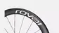 Roval Rapide CLX II Carbon Tubeless Disc Race Voorwiel Carbon/Wit