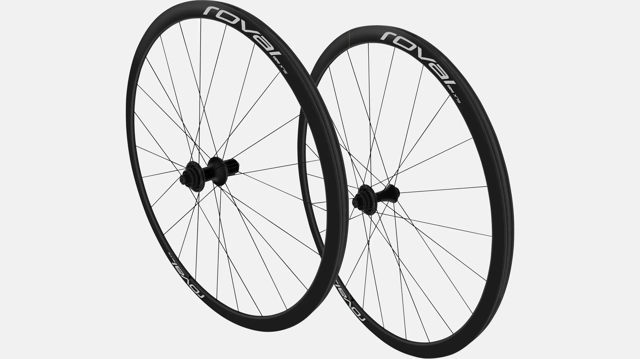 Roval Fusee SLX 24 Disc Race Wielset Zwart/Grijs Roval Fusee SLX 24 Disc Race Wielset Zwart/Grijs