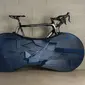 Velosock Bike Cover Matrix Grijs/Blauw
