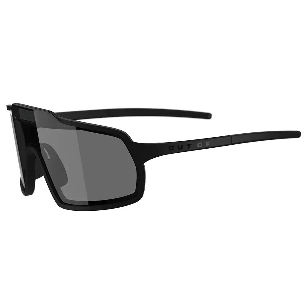 Out Of Bot 2 Adapta Fietsbril Zwart met IRID Transparant Lens