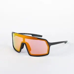 Out Of Bot 3 Hybrid Sport Zonnebril IRID red Lens Zwart