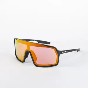 Out Of Bot 3 Hybrid Sport Zonnebril IRID red Lens Zwart/Wit