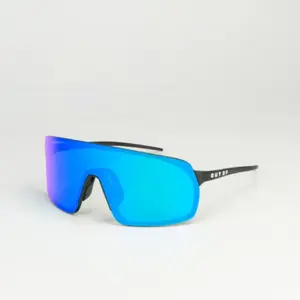 Out Of Rams Sport Zonnebril Blue MCI Lens Zwart/Wit