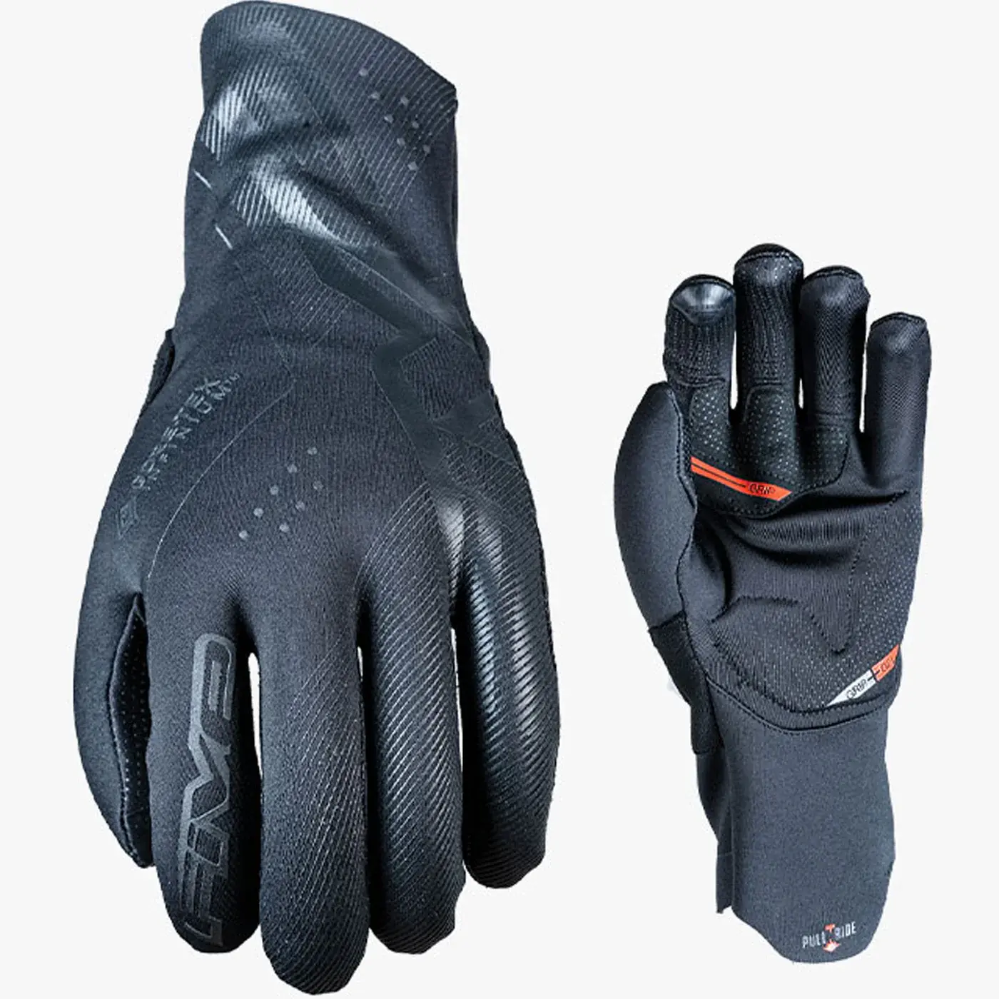 FIVE Cyclone Infinium stretch Winter Fietshandschoenen Grijs